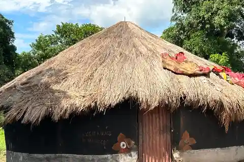 Kampala/Gulu: Traditional African Hut Building & Painting
