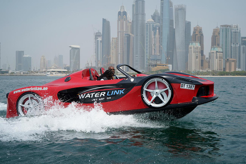 Dubai: Splash & Thrill | 20min Jet Car DXB Harbour JetCar 30 Mins: Dubai Marina Luxury Lamborghini