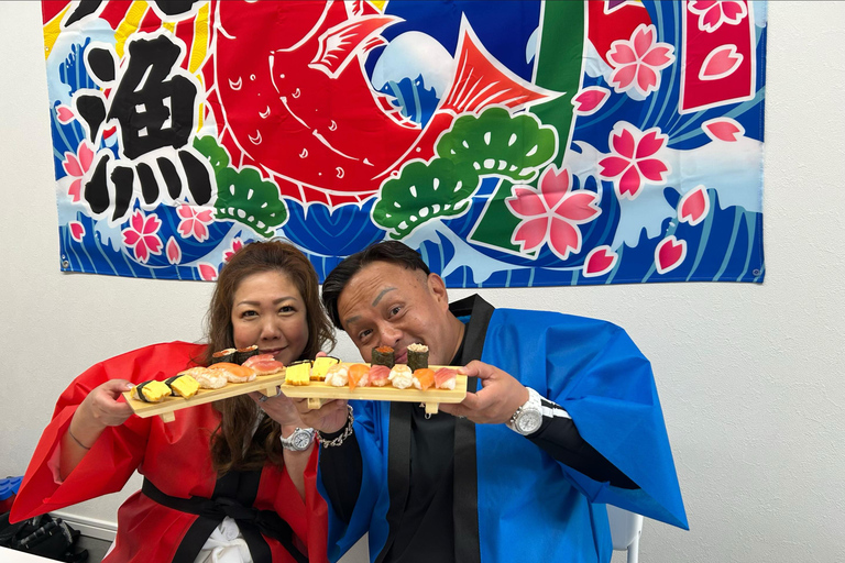 Expérience de préparation de sushis à Osaka