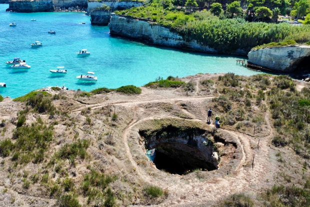 Водная прогулка в Отранто: море, гроты, остановки для купания и аперитив