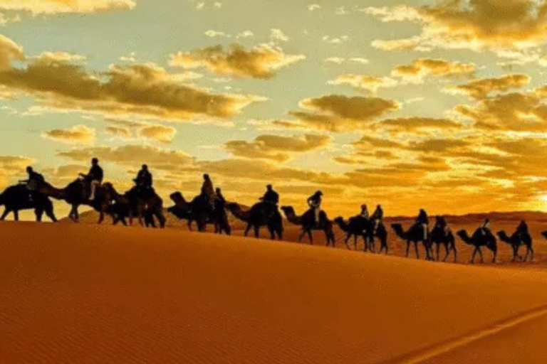 From Marrakech: 3-Day Merzouga Tour with Camel Trek & Luxury Camp Shared Standard Sahara Tour – Popular Choice