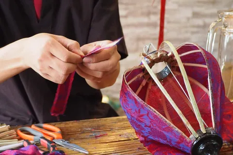 Hoi An: Taller de fabricación de linternas en el casco antiguo