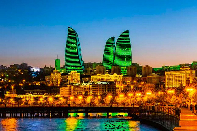 Private Half Day Baku Night Panoramic Tour