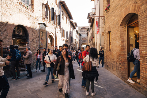 Florence: Pisa, Siena, San Gimignano, and Chianti Experience Tour in Spanish