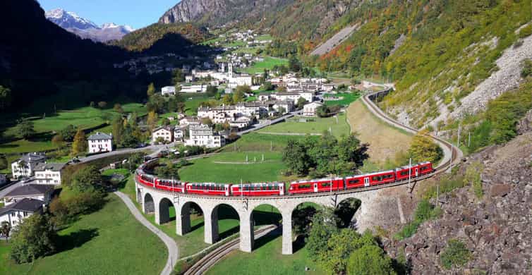 From Milan: Bernina Red Train and St. Moritz Tour photo 5