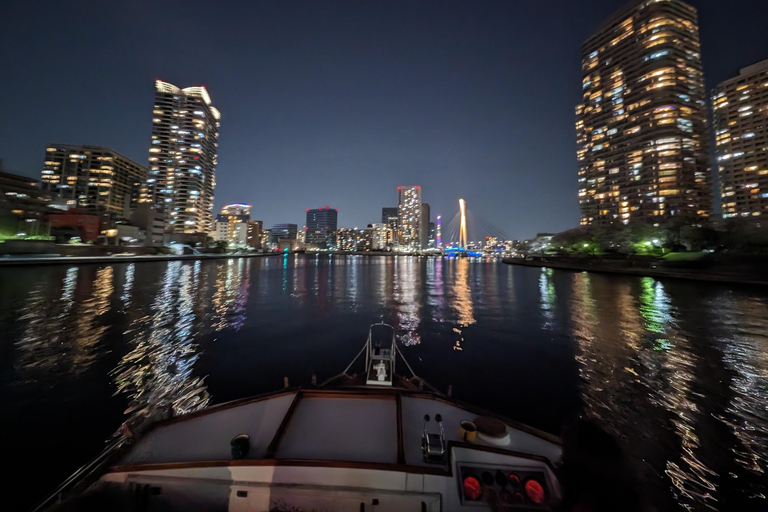 2 Hours Private Cruising Boat Tour;Tokyo Bay & River Tokyo Bay Charter Cruise Enjoy Your Own Food & Drinks at Sea