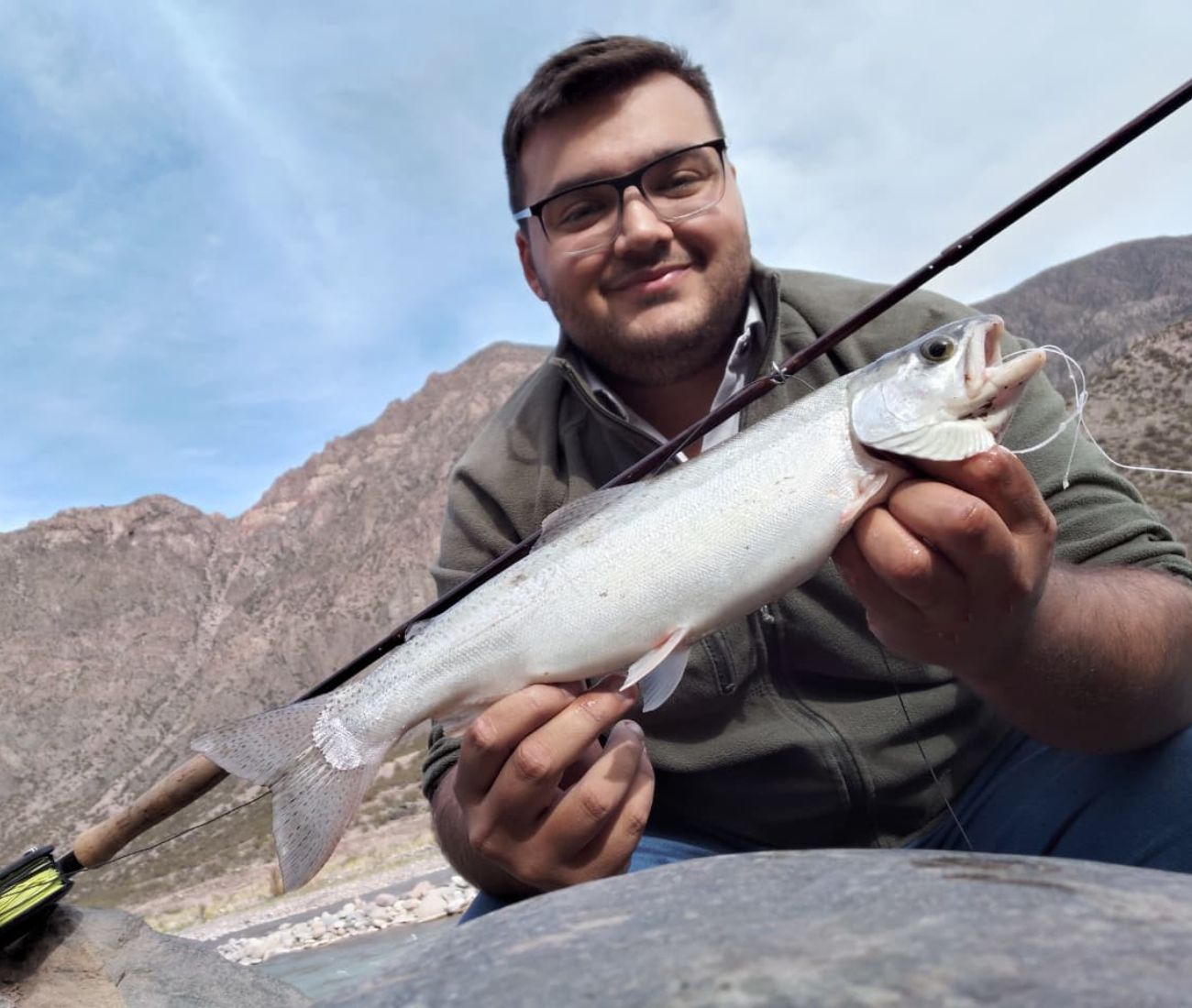Mendoza: Fliegenfischen mit Mittagessen und Transfer