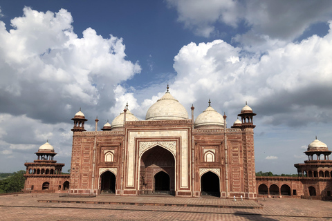 From Delhi: Agra Day Trip with Taj Mahal and Agra FortAC Car and Tour Guide Service Only