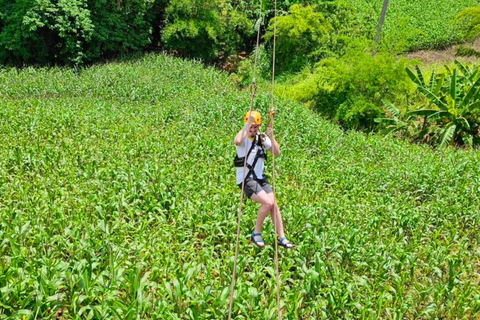 Pai: Ziplining w dżungli z 16 platformamiWycieczka prywatna bez transferu do hotelu