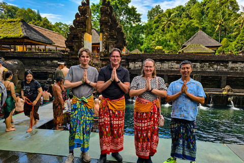 Ubud: Private Half-Day Tour Rice Terrace, Temple & Waterfall Private Ubud Half-Day Tour (Without Entrance Ticket)