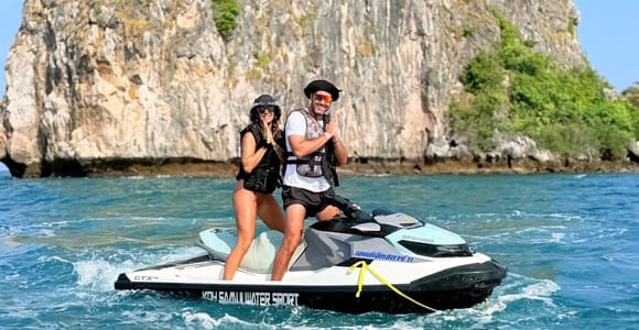 Koh Samui: Morning Jet Ski Tour, Pig Island & Five Islands