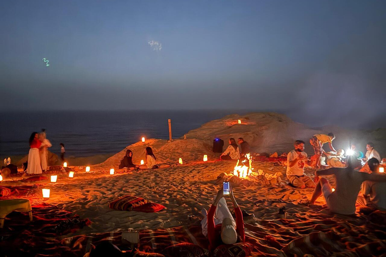 Agadir: Sunset Sandboarding Adventure, Canyon Tour & Dinner
