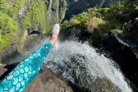 Nuku-Hiva: Excursion au sommet de la cascade de Vaipo.