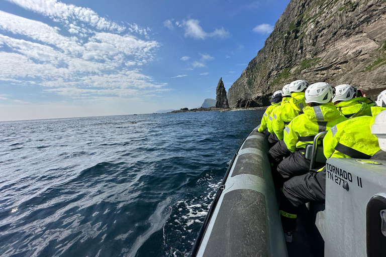 Faroe Islands: RIB Boat Tour to Klæmintsgjógv Sea Cave