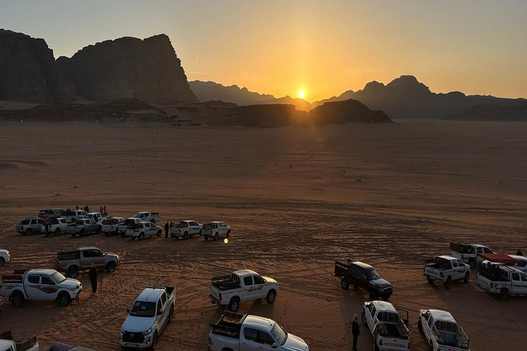 Wadi Rum: Famous place UNESCO Jeep Tour Camel Ride Option Full-Day Tour Hiking Jordan's Highest Mountain