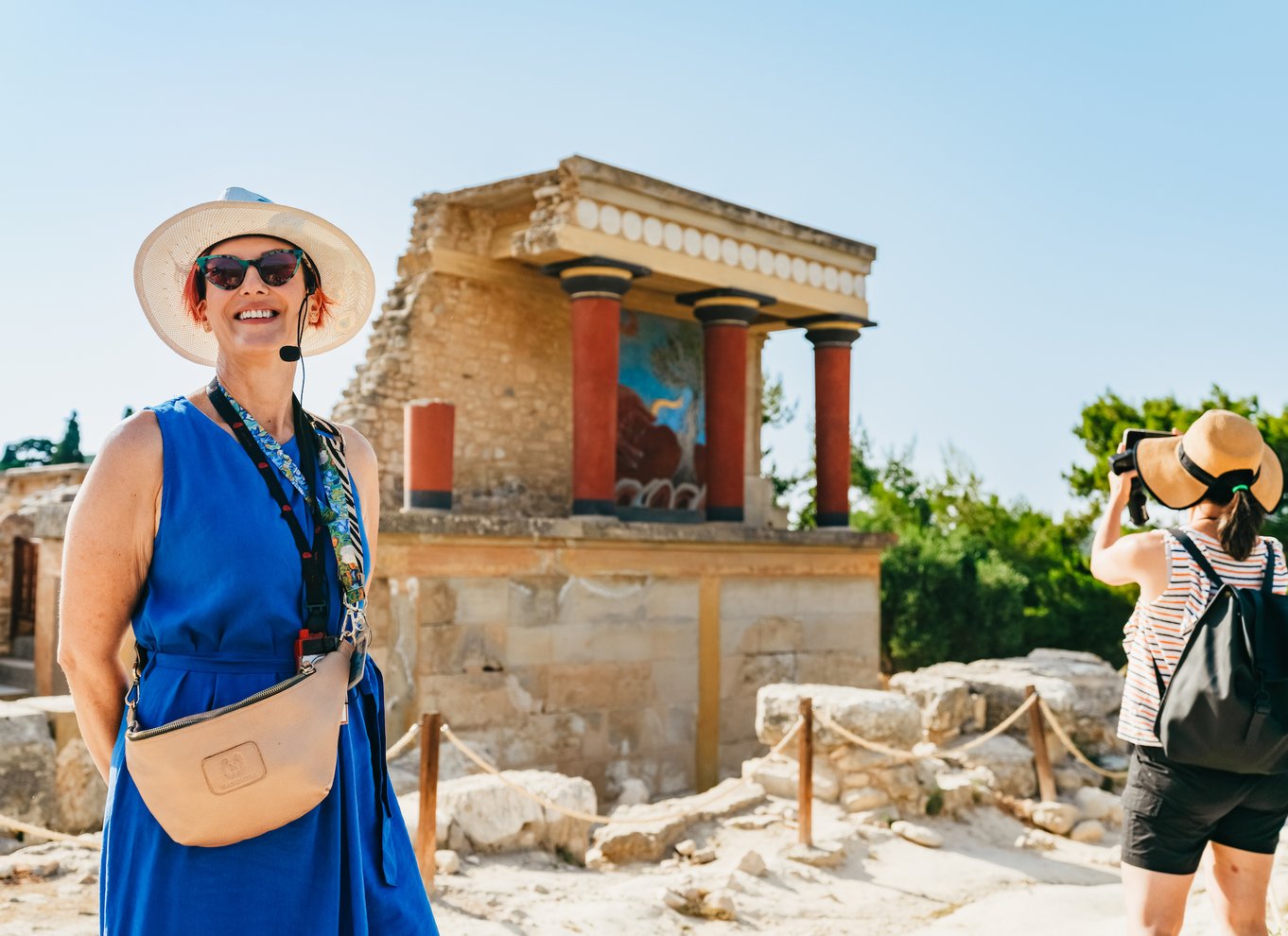 Knossos: Knossos-paladset - guidet byvandring uden kø