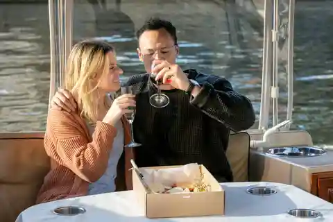 Dîner-croisière romantique privé pour 2