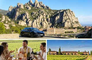 Ab Barcelona: Montserrat & Familien-Weingut – Private Tour mit Mittagessen