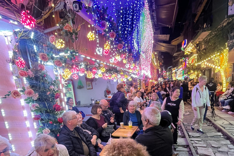 Hanoi Sunset Experience by Jeep: Golden Hour & City Lights Small Group Tour