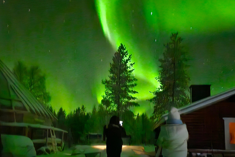 روفانييمي: مطاردة الشفق القطبي الشمالي مع خدمة التوصيل من الفندق