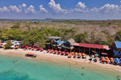 Cartagena: VIP-tour naar de 5 Rosario-eilanden met planktonplanCartagena: VIP-tour naar de 5 Rosario-eilanden met Plankton Plan