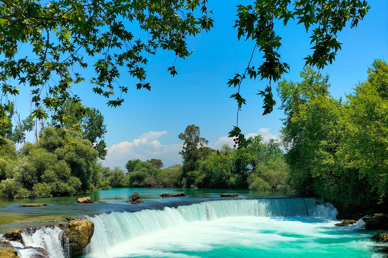 Manavgat: Riverboat Tour Waterfall, Bazaar and River Cruise Riverboat Tour Waterfall, Bazaar (No Transfer)