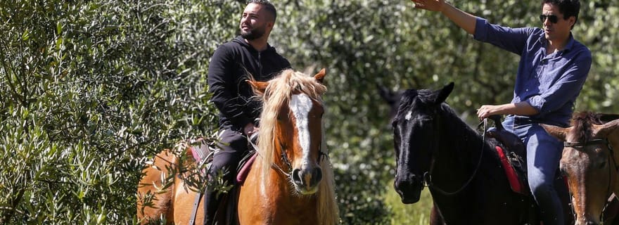 Florence : promenade à cheval privée avec déjeuner ou dîner toscan