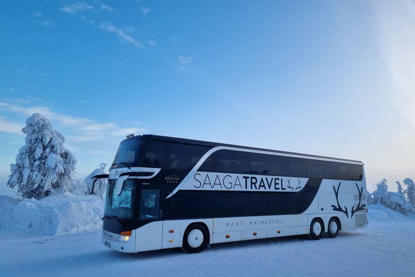 Rovaniemi: Insider Northern Lights Bus with Drinks & Snacks