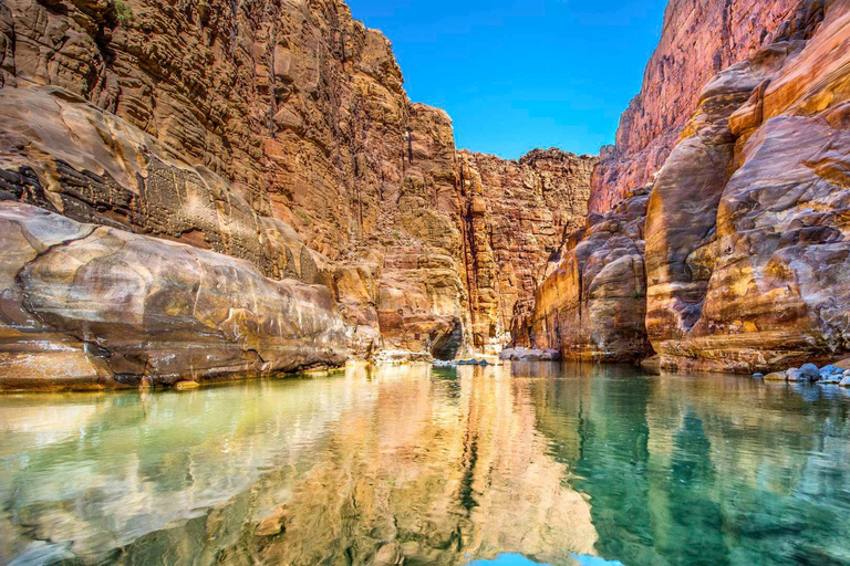 From Amman : Wadi Mujib Hiking and Dead Sea Tour