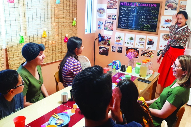 Séoul: cours de cuisine coréenne dans une maison locale et une visite du marché