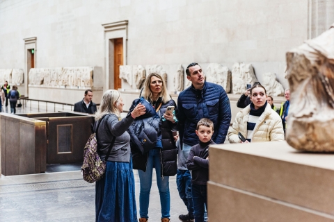 Londen Privé-familie en kinderen British Museum TourTour in het Engels