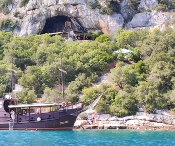 Vrsar: Tour en barco por el fiordo de Lim con baño cerca de la Cueva del Pirata