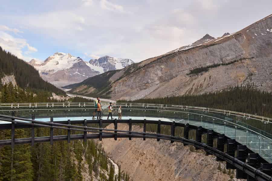 Jasper: Columbia Icefield Skywalk. Foto: GetYourGuide Jasper: Columbia Icefield Skywalk. Foto: GetYourGuide