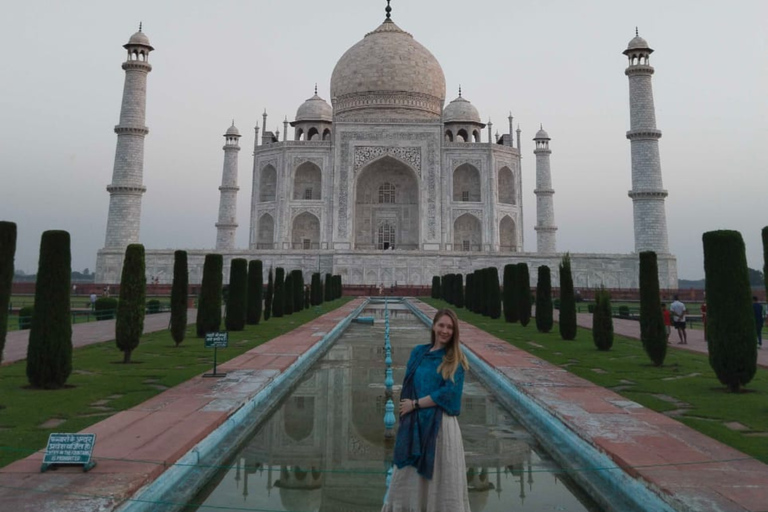 Jaipur to Taj Mahal & Agra Fort Day Tour Delhi Drop Optional Private AC Car + Driver + Authorised Live Tour Guide