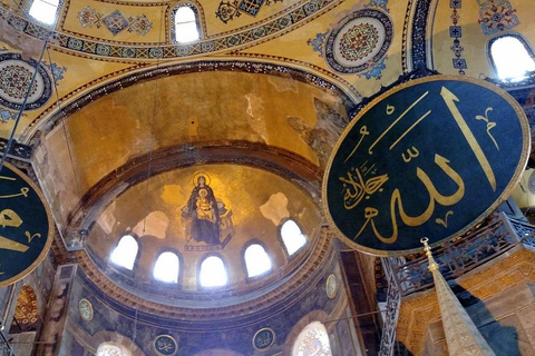 Istambul: Excursão à Hagia Sophia e à Cisterna da Basílica com ingressos