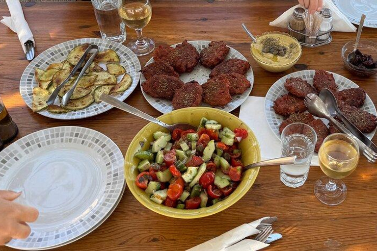 Santorini Family Farm Food & Wine Tour with Cooking Class Cooking lesson Only