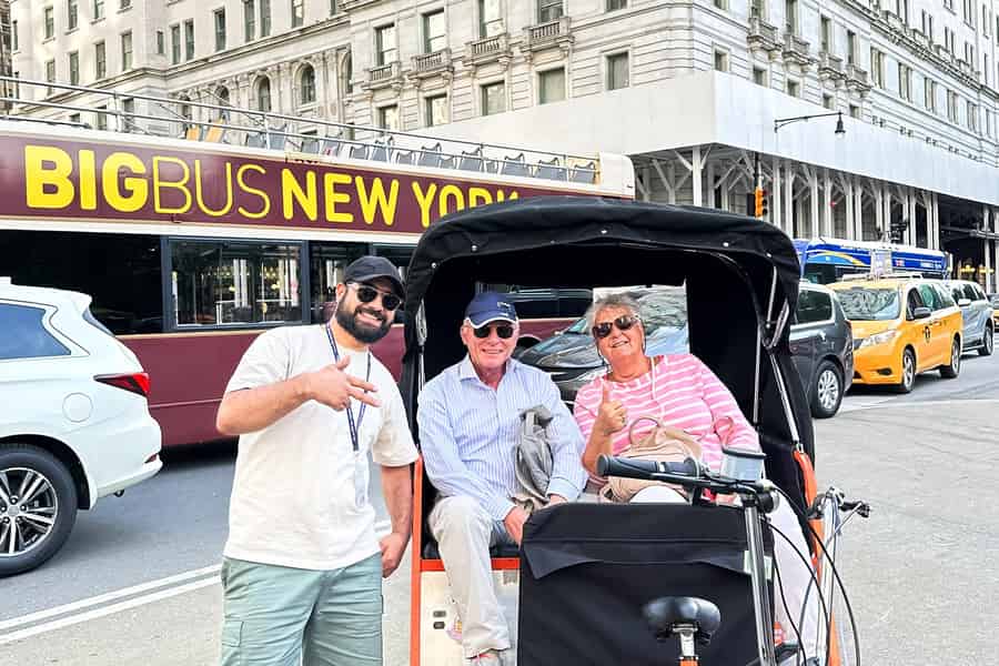 Greenyc Tours: Rikscha-Fahrt durch den Central Park. Foto: GetYourGuide