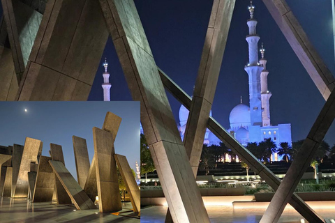 Abu Dhabi-Night Magic Journey with Mosque & Moonlight