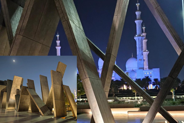 Abu Dhabi-Night Magic Journey with Mosque & Moonlight