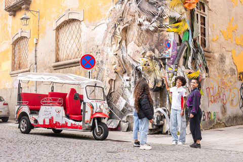 Porto : Histoire et vues incroyables en tuk tukPorto : Tuk Tuk Tours 2h