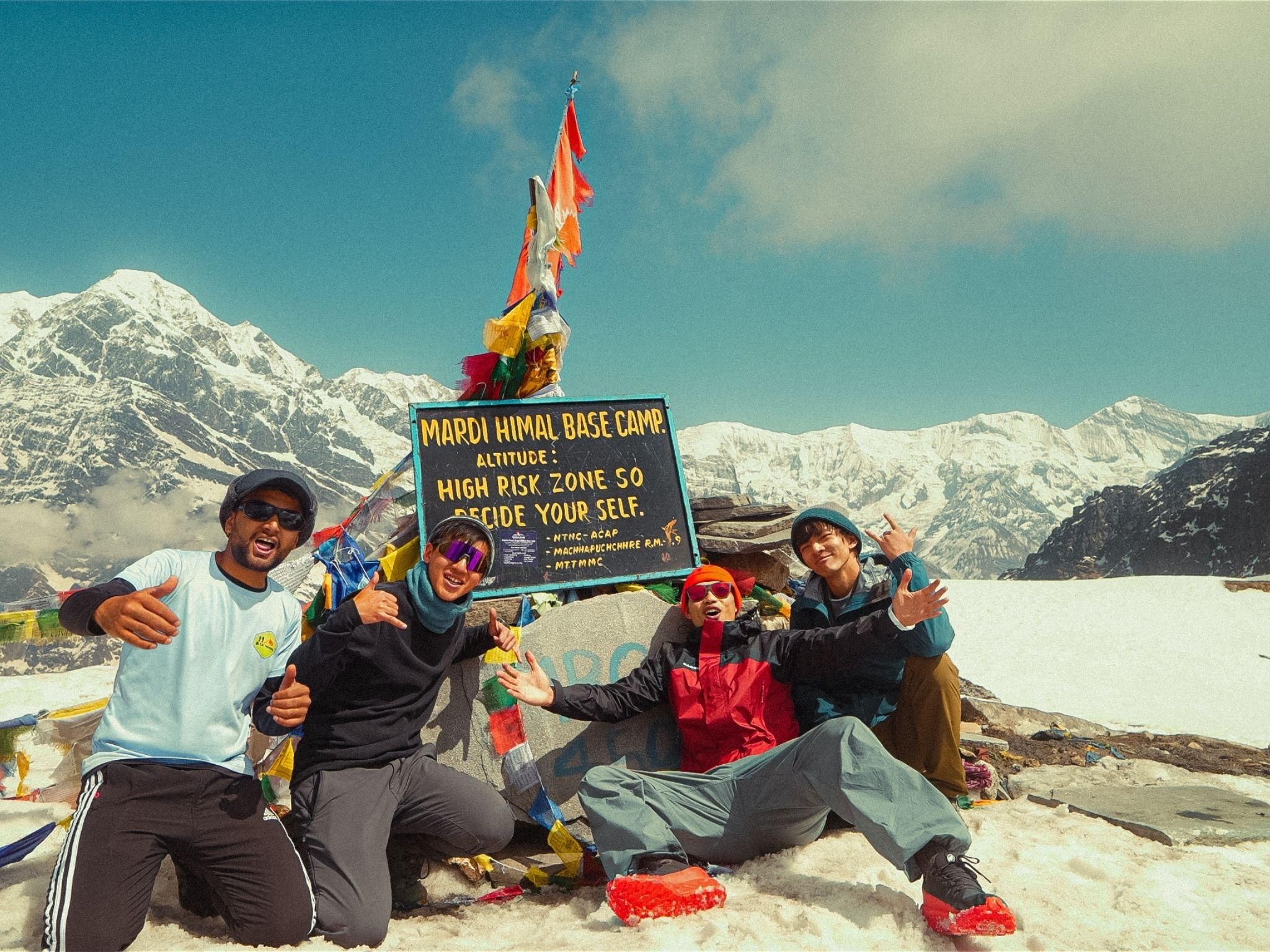 Pokhara: 4-tägiger Mardi-Himal-Trek