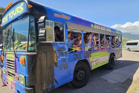 St. Kitts: Irie Open-Air Tour, Rum Tasting & Beach Time
