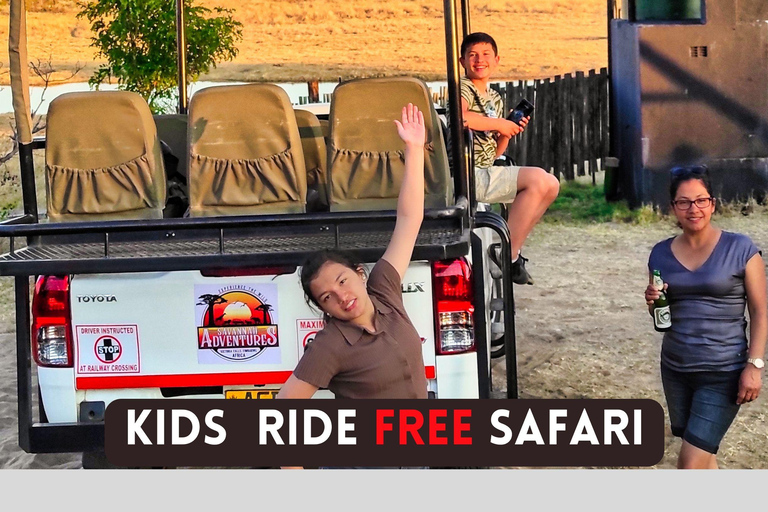 Victoria Falls: Kids Ride Free Safari mit HotelabholungKinder fahren kostenlos Safari