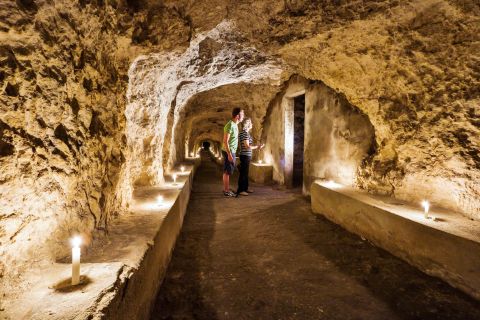 Cagliari : visite à pied des souterrains