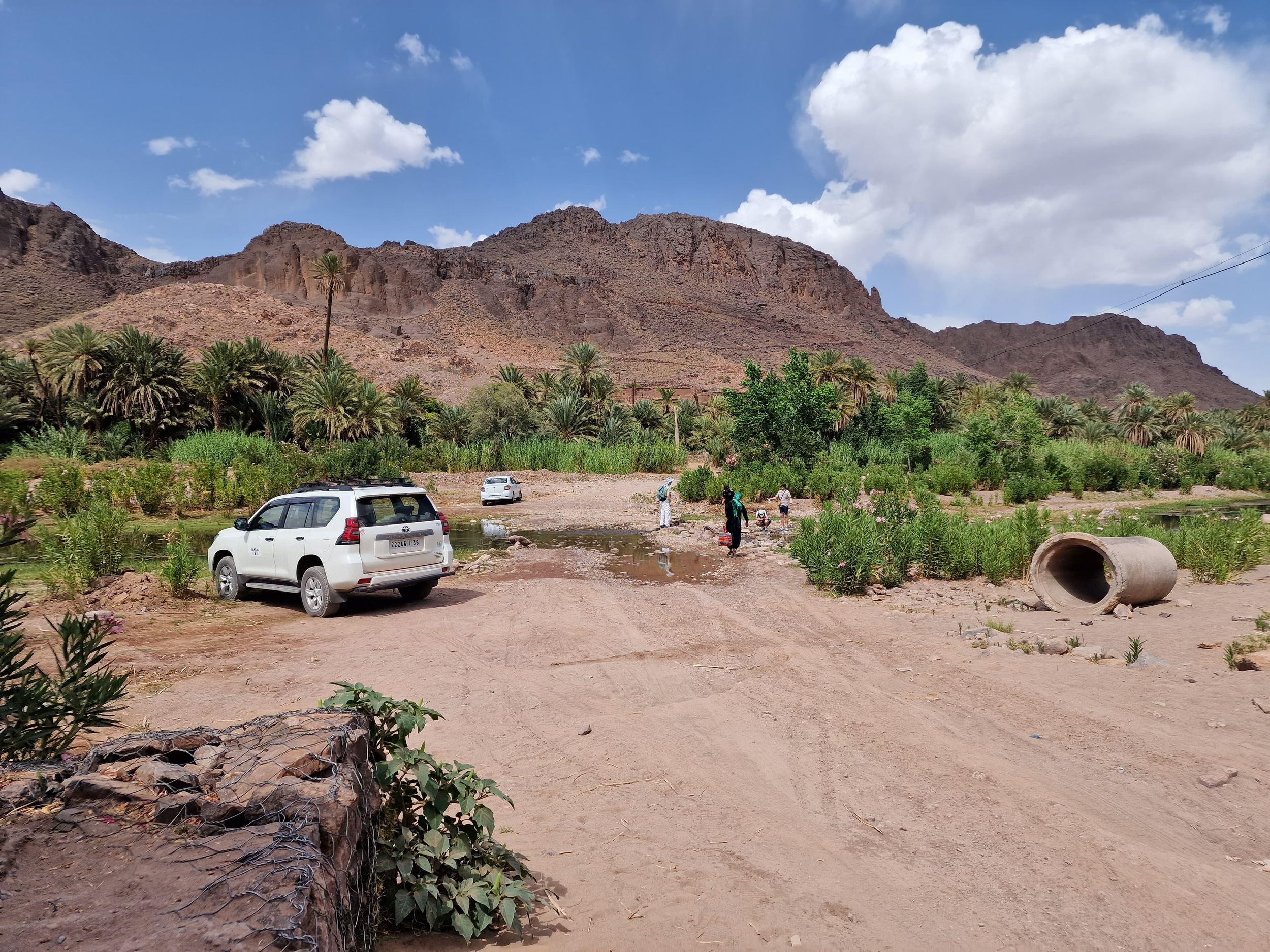 Kasbah von Ait Ben Haddou, Filmstudios und die Fint-Oase