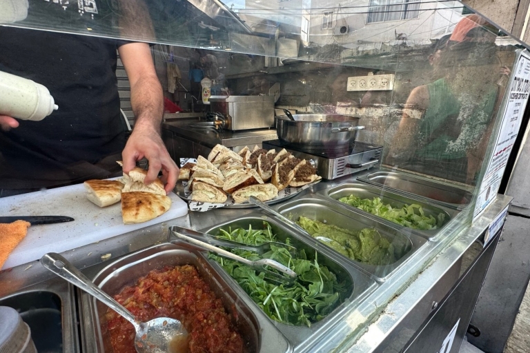 Tel Awiw: degustacja jedzenia po Starym Mieście w Jaffie i pchlim targu