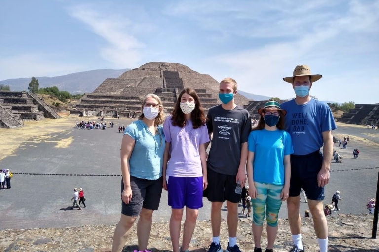 Prywatna wycieczka: Piramidy Teotihuacan z centrum historycznymPrywatna wycieczka: Teotihuacan z historycznym centrum CDMX