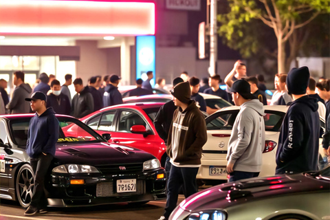 Fast & Furious Tokyo Night Ride: Luxury Daikoku & Skytree