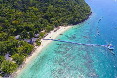 Phuket: dagtour met speedboot naar de eilanden Coral en Racha, inclusief lunchTrefpuntoptie