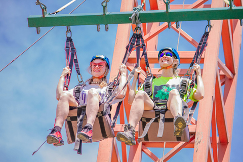 Pokhara: Bungee Jump and Skyscreamer Swing Combo